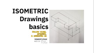 Isometric Drawings basics basics 2 [upl. by Anovad918]