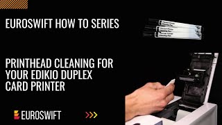 Cleaning the Printhead on your Edikio Duplex [upl. by Neerahs828]