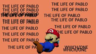 KANYE WEST NO MORE PARTIES IN LA  SM64 SOUNDFONT [upl. by Akitahs920]