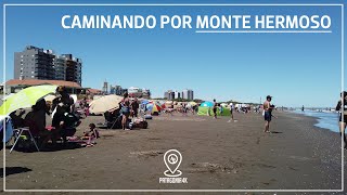 🌊 Paseando por MONTE HERMOSO 🌅️ LA PLAYA y LA CIUDAD Walking Tour 2022 🐟 Patagonia 4K [upl. by Wenonah]