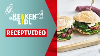 Rode bietenburger met avocado en feta I Lidl België [upl. by Onstad]