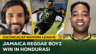 Jamaica Reggae Boyz STATEMENT WIN away in Honduras  CONCACAF Nations League Reaction and Review [upl. by Nairdna]