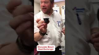 Gas Boiler Repair How To Replace A Worcester Bosch Heat Exchanger Heat Cell [upl. by Love]