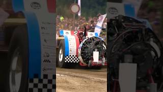 Insane 18Cylinder Tractor with 55Liter Radial Aircraft Engine Full Throttle [upl. by Hylan]