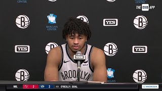 Cam Thomas discuss the adjustments the Nets need to make in the Celtics on Wednesday night [upl. by Wat529]