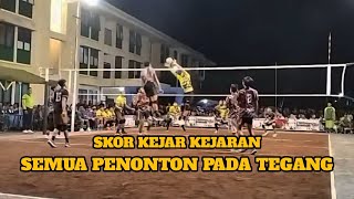 Voli yang sangat menegangkan semua penonton pada ribut karna sangat seru [upl. by Valina428]