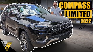 Avaliação Jeep Compass Diesel 2020  a versão mais top do Compass turbo diesel [upl. by Joelie]