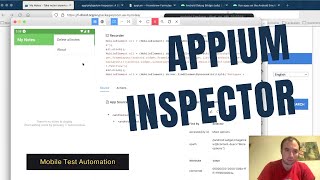 Appium Inspector Automation Inspecting Elements on Mac [upl. by Trovillion400]