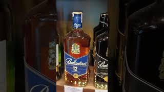 BALLANTINES SCOTCH VARIETY WITH PRICES IN UTTARAKHAND sanjayshah5558 liquorverse reels ytshorts [upl. by Bullock]