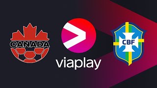 Canada v Brazil  Copa America  Viaplay Sports [upl. by Jerold]