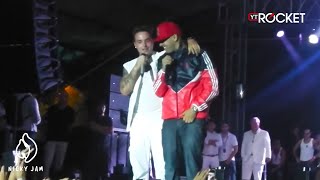 Nicky Jam y J Balvin en Tarima  Feria de Las Flores 2013 [upl. by Acirej]