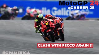 Motogp 24 Career 25  Pertarungan Dengan Pecco Bagnaia Kembali Terjadi di Last Lap COTA [upl. by Suzetta]