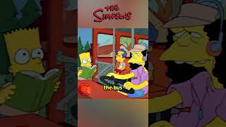 The Simpsons Shorts  Please Crash the bus [upl. by Nauj]