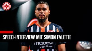 quotEr hatte auch die Rückennummer 3quot I Simon Falette im SpeedInterview [upl. by Innob]