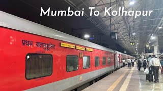 Mumbai To Kolhapur Full Journey In First Class AC Of 17411 Mahalaxmi Express [upl. by Ainevul]