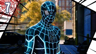 SpiderMan 2018  Part 7  THE TRON SPIDERMAN SUIT [upl. by Nylannej]