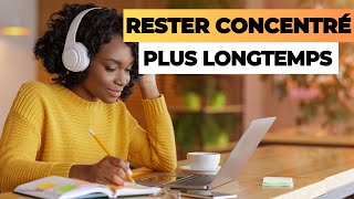 Comment Rester Concentré LONGTEMPS  3 Étapes Simples Que Peu Connaissent [upl. by Asyen811]