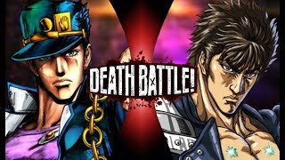 Reaction to Death Battle Jotaro vs Kenshiro [upl. by Enyawal]