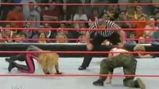 Womens Championship  Lita vs Trish Stratus  December 6 2004 [upl. by Knarf]