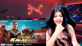 DESI KALAKAAR REMIX  Reaction With NYSHA [upl. by Enelrihs563]