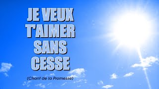 Je veux taimer sans cesse Free CATHOLIC SHEET MUSIC LYRICS amp GUITAR CHORDS  FluteRecorder [upl. by Purse]