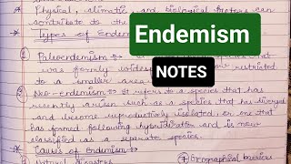 Endemism  Endemic species  Types  Causes  phytogeography ecology youtube priyathakur [upl. by Otrebla]