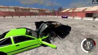 Beam NG Drive  Demolition Derby Simulator  Big Hits [upl. by Renae332]