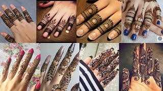 Simple Mehandi DesignNew Finger Mehndi Design 2024Easy Mehndi Designmehndi dizainmehndi design [upl. by Huesman]