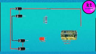 AC to DC 12v  24v converter circuit diagram electroniccircuit [upl. by Niggem]