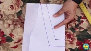 Latest Glass Neck Design Cutting l Basic Stitching Course Lesson4 [upl. by Etnahsa691]