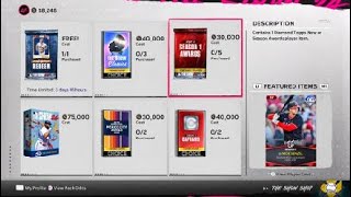 MLB The Show 24 SEASON 1 Awards Drop 6 Pack Revealed with All Attributes [upl. by Faline]