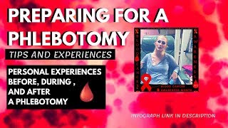 Preparing For phlebotomy Tips amp Experiences MPNs Polycythemia Vera  infograph link in description [upl. by Ravaj]