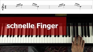 Schnell Klavier spielen – Schnelle Finger für schnelle Läufe [upl. by Nowell]