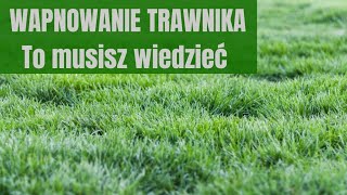 Czy wapnować trawnik kiedy i jak często wapnować trawnik co zrobić żeby mieć ładny trawnik [upl. by O'Rourke]