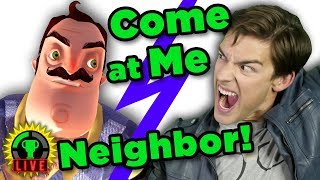 Overcoming my RAGE in this Neighbor NIGHTMARE  Hello Neighbor Official Release  Part 4 [upl. by Atiana]