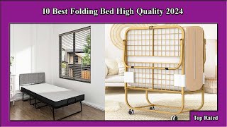 ✅ 10 Best Folding Bed High Quality 2024 [upl. by Malvia867]