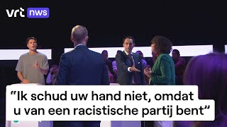 Partijvoorzitters houden slotdebat felle confrontatie over racisme en verbinding [upl. by Inanak2]