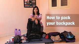 How To Pack Your Backpack  Indiahikes [upl. by Edyaw]