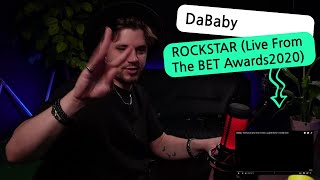 DaBaby  ROCKSTAR Live From The BET Awards2020 ▷ REACTION [upl. by Yclehc]