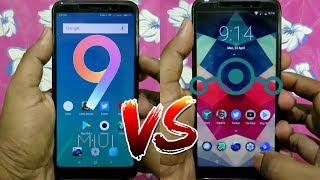 MIUI 9 Nougat VS LineageOS 15 Oreo Speedtest Comparison on Redmi 5 Plus  Note 5 [upl. by Hertberg]