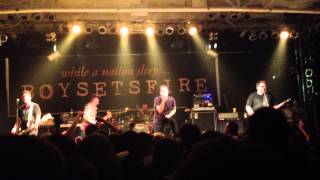 Boysetsfire  Bring Back The Fight New Song 2012 Live [upl. by Mroz]