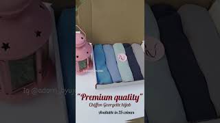 Premium Chiffon Georgette hijabs youtubeshorts shorts onlineshopping [upl. by Hardy]