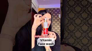 Instant Facial Like Glow face wash facewash glowingskin glow vitaminc shorts ytshorts [upl. by Sisco]