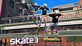 Skate 3 TWO HIPPY FLIPS IN A ROW [upl. by Piks254]