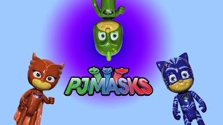 PJ Masks Catboy and Gecko and Owlette and Headquarters at the Toy Fair [upl. by Marlane421]