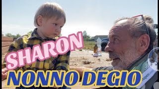 PASCOLO VAGANTETOSATURA PECORE GREGGE LUCA DEGIO con ♥️😍SHARON😍♥️ e NONNO DEGIO [upl. by Atilrep]