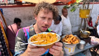 Probando comida callejera en INDIA  ¿La “más sucia” del mundo 🇮🇳 [upl. by Tahpos]