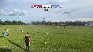 ESTADUAL SUB15 SEDUC VS CORUMBAENSE [upl. by Nylarej693]