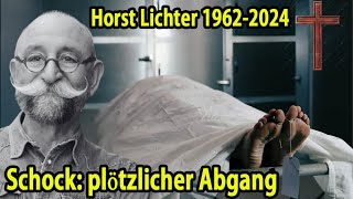 Der plötzliche Tod von Horst Lichter verbreitete sich ganz Deutschland war schockiert [upl. by Akilegna]