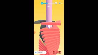 Helix stack jump  gameplay shorts zgames [upl. by Howie]